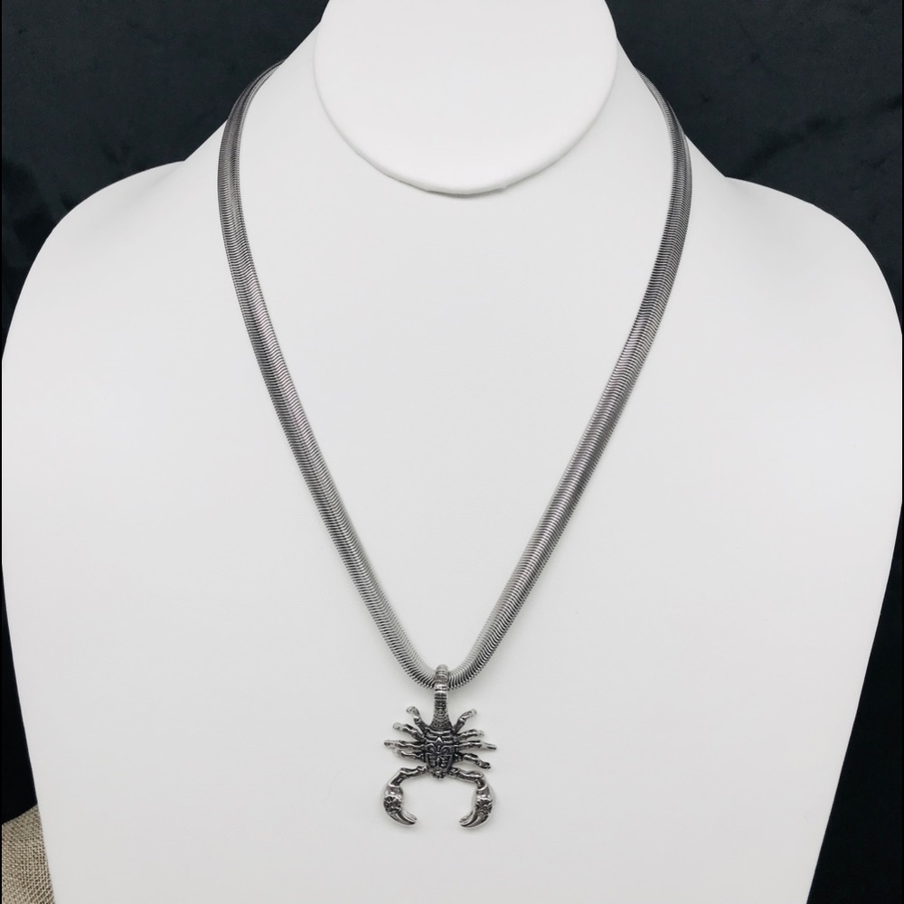 Scorpion pendant Stainless Steel necklace